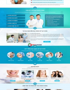 Thiết kế Website phòng khám nha...