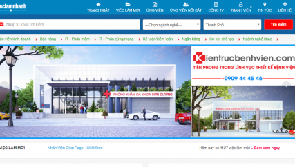 THIẾT KẾ WEB TUYỂN DỤNG VIỆC LÀM CHUYÊN NGHIỆP