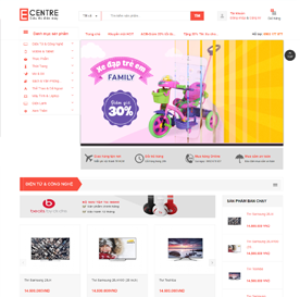 Website bán hàng công nghệ