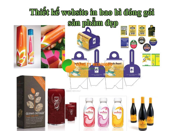 Thiết kế website in bao bì chuyên nghiệp chuẩn SEO